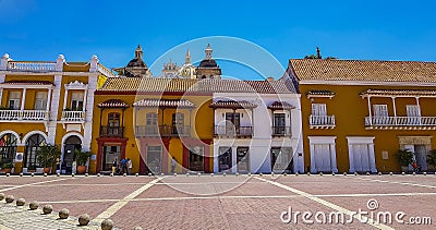 Colombian beautiful CITY. CARTAGENA Stock Photo