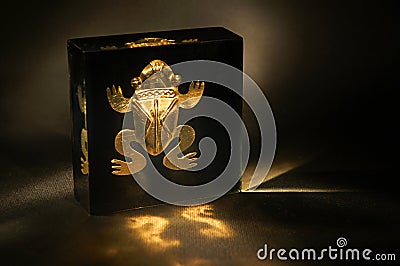 Colombian gold Editorial Stock Photo