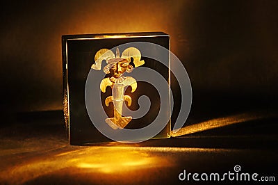 Colombian gold Editorial Stock Photo