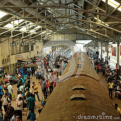Colombo Fort Railway Station Editorial Stock Photo