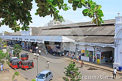 Colombo Fort Railway Station Editorial Stock Photo