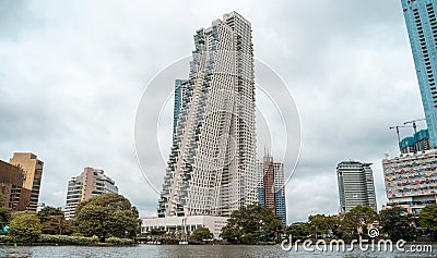 Colombo, Srilanka- 08 December 2021 : Beautiful Colombo city building and skyline in Sri Lanka Editorial Stock Photo