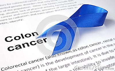 Colon cancer Stock Photo