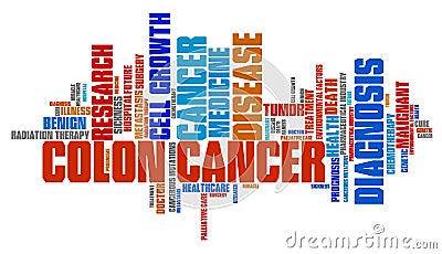 Colon cancer Stock Photo