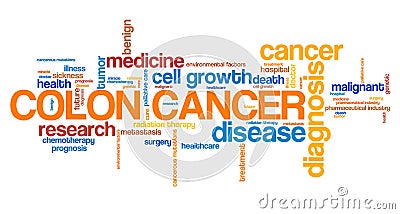 Colon cancer Stock Photo
