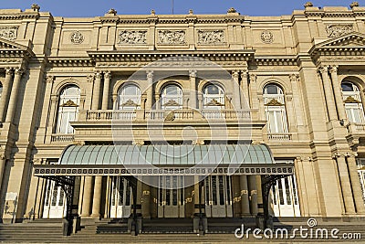 Colon Theatre, Buenos Aires, Argentina. Stock Photo