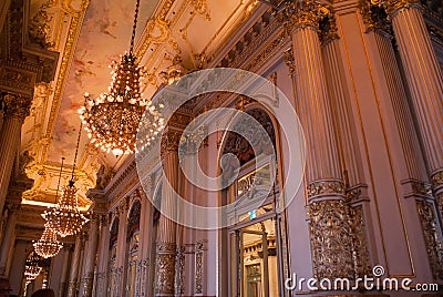 Colon Theatre Buenos Aires Stock Photo