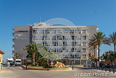 General view of the Hotel Marques Editorial Stock Photo