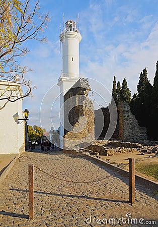 Colonia del Sacramento Editorial Stock Photo