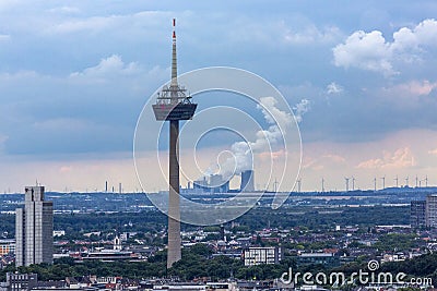 Colonius - Cologne telecommunications tower - Germany Editorial Stock Photo