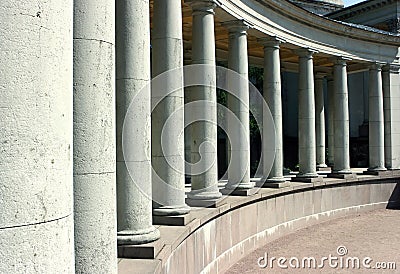 Colonnade Stock Photo