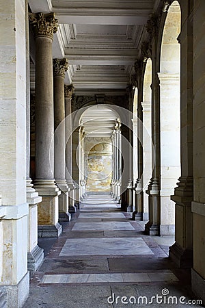 Colonnade Stock Photo