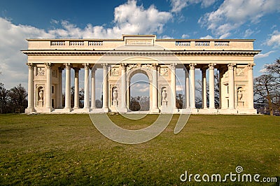 Colonnade Stock Photo