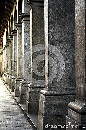 Colonnade Stock Photo