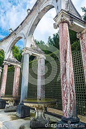 The Colonnade in Versailles Editorial Stock Photo