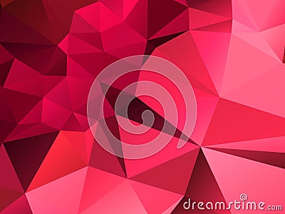 Color abstract poligonal background Vector Illustration