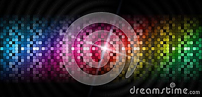 beautiful color mosaic abstract background Stock Photo