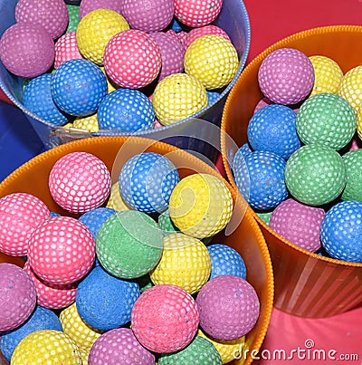Color balls Stock Photo