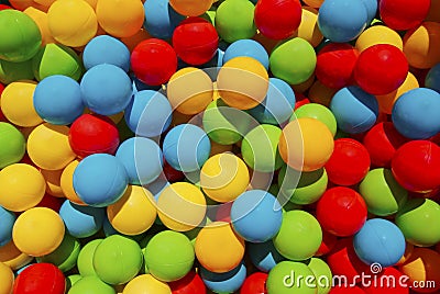 Color balls Stock Photo