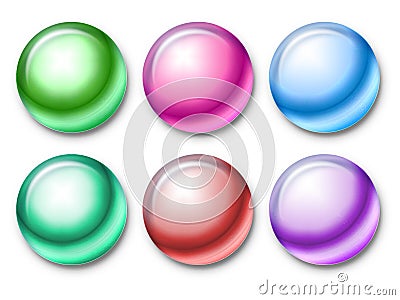 Color beads Stock Photo