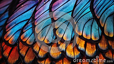 color beauty macro background intricate Cartoon Illustration