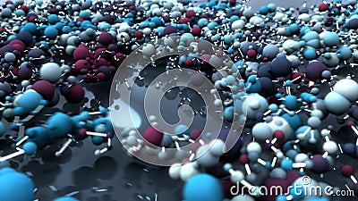 Atomic Structure 3d Animation Stock Video - Video of chemical, biology:  96734957