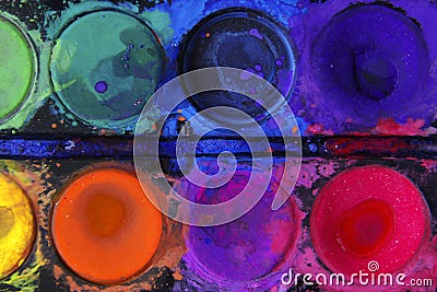 Color Circles Stock Photo