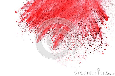 Color dust explosion Stock Photo