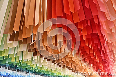 Color Factory NYC exhibition in New York City Editorial Stock Photo