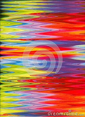 color glitch background noise texture red yellow Cartoon Illustration