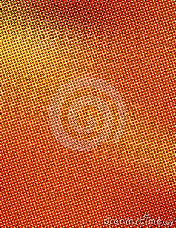 Color Halftone Stock Photo