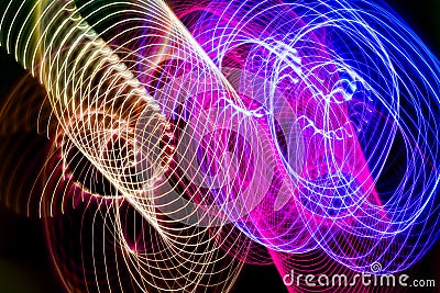 Color light absctract background. Stock Photo