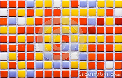 Color mosaic Stock Photo