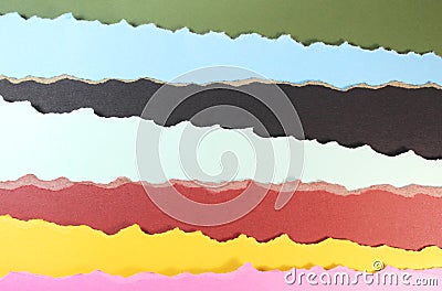 Color papers background Stock Photo