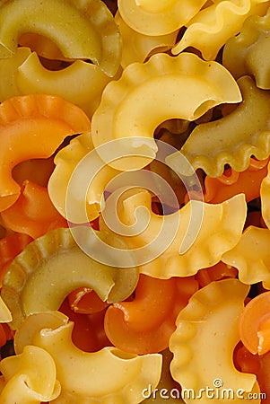 Color pasta Stock Photo