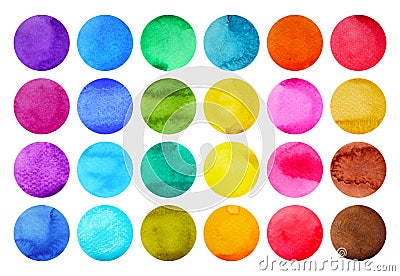 Color pattern vintage modern colorful watercolor painting on paper illustration design hand drawing Cartoon Illustration
