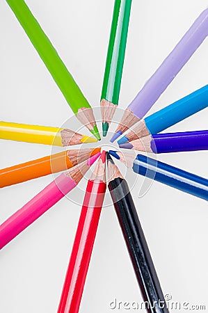 Color pencil Stock Photo