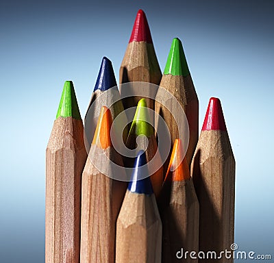 Color pencil Stock Photo