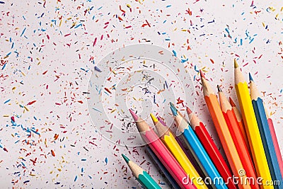 Color pencil Stock Photo