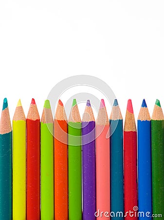 Color Pencils Stock Photo