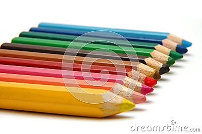 Color Pencils2 Stock Photo