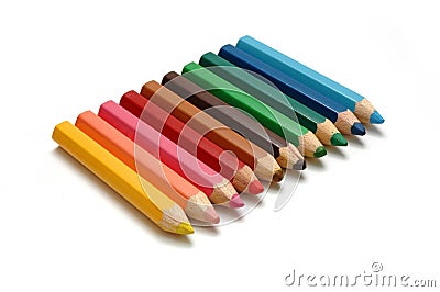 Color Pencils3 Stock Photo