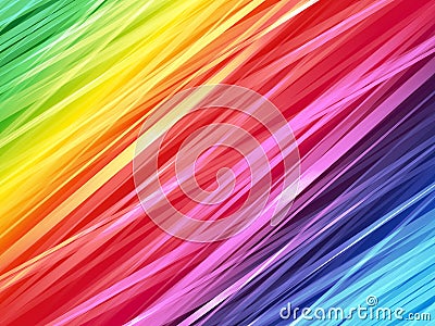 Color rainbow striped background Stock Photo