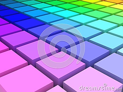 Color Space Stock Photo