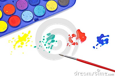 Color splash Stock Photo