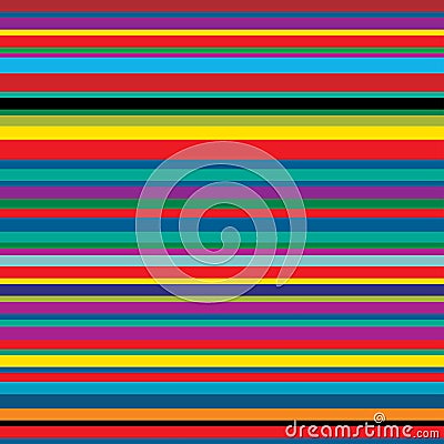 Color strips Vector Illustration
