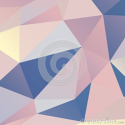 Color triangular polygons Stock Photo