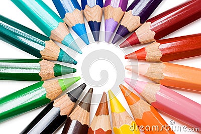 Color Wheel Stock Photo