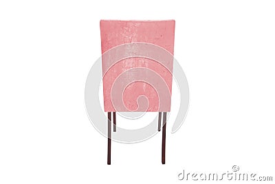Color wood chair. Object isolated of background Stock Photo