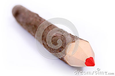 Color wooden pencil Stock Photo